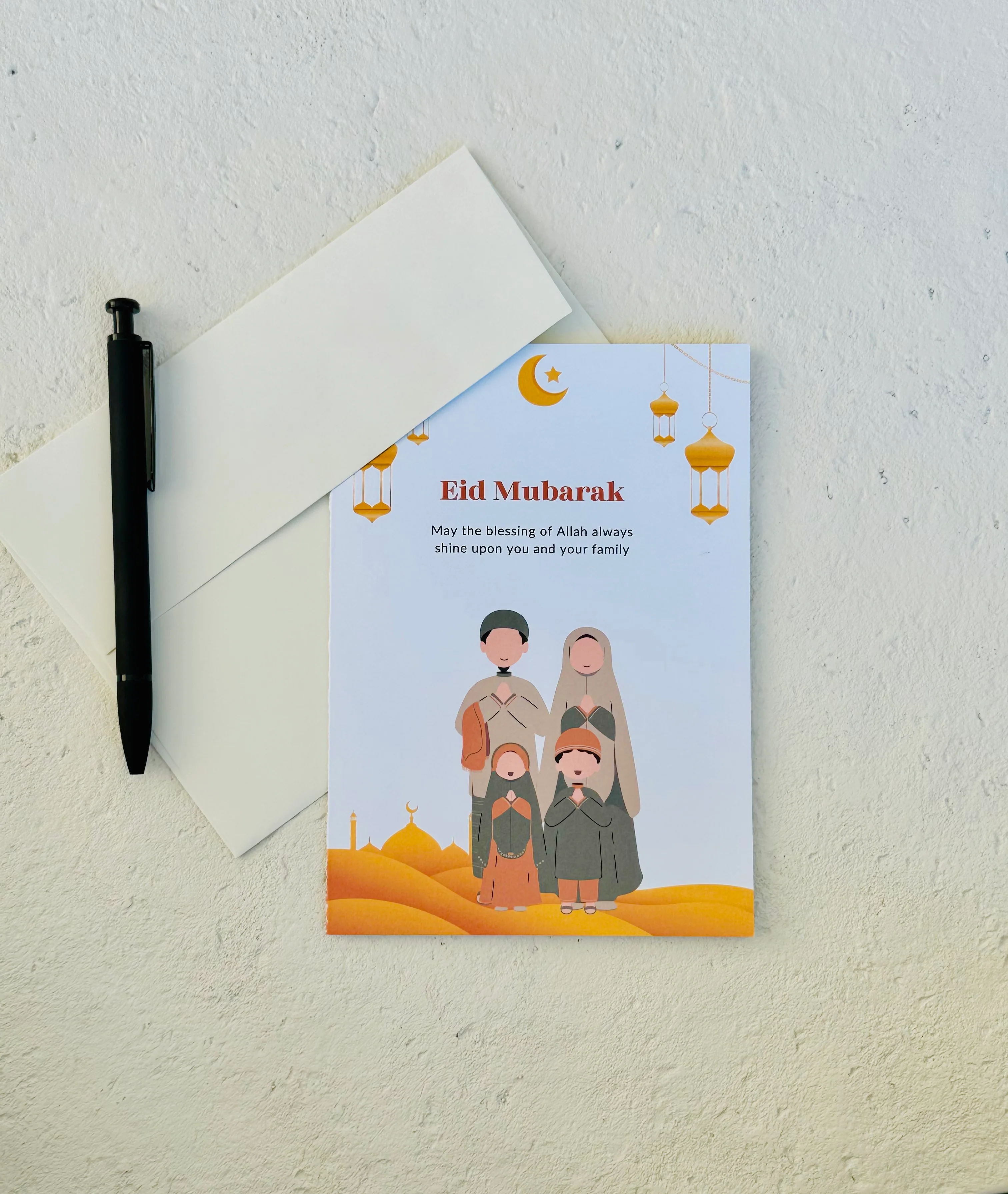 Eid greeting cards